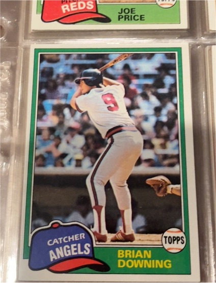 1981 Topps #263 Brian Downing — front