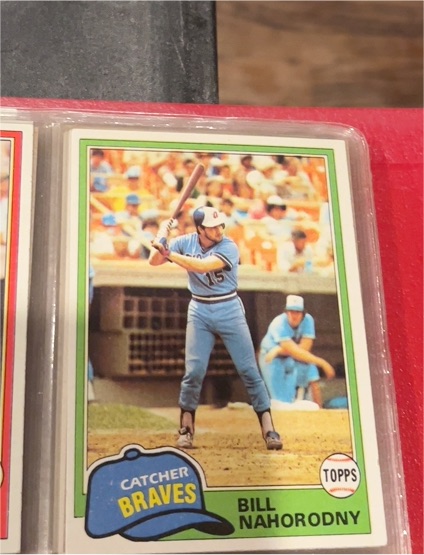 1981 Topps #296 Bill Nahorodny — front