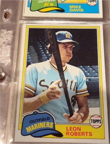1981 Topps #368 Leon Roberts — front
