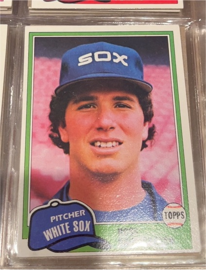 1981 Topps #398 Rich Dotson — front