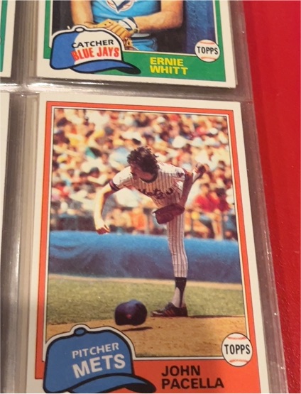 1981 Topps #201 John Pacella — front