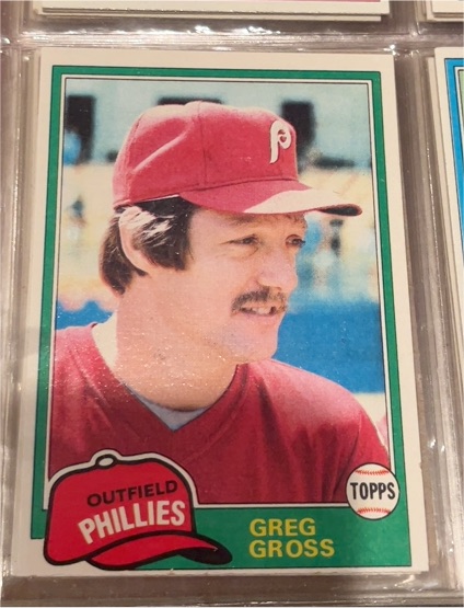 1981 Topps #459 Greg Gross Philadelphia Phillies — front