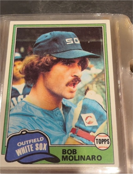 1981 Topps #466 Bob Molinaro — front