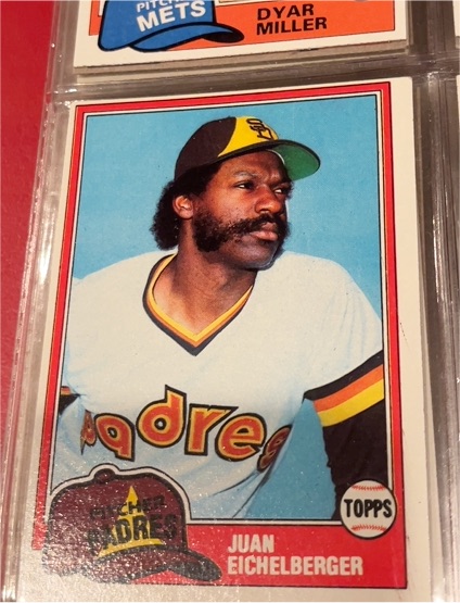 1981 Topps #478 Juan Eichelberger — front