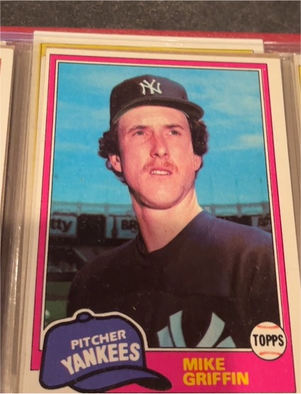 1981 Topps #483 Mike Griffin — front
