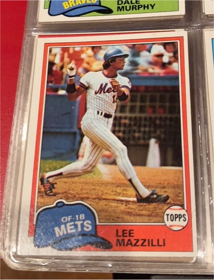 1981 Topps #510 Lee Mazzilli — front