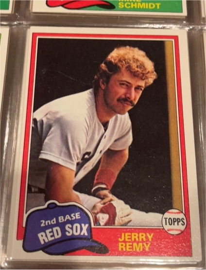 1981 Topps #549 Jerry Remy — front