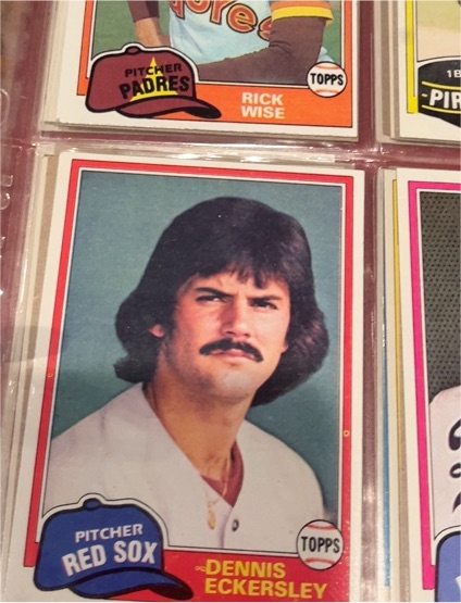 1981 Topps #620 Dennis Eckersley — front
