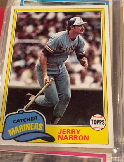 1981 Topps #637 Jerry Narron — front