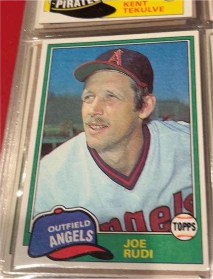 1981 Topps #701 Joe Rudi — front
