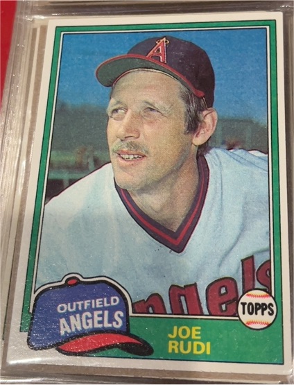 1981 Topps #701 Joe Rudi — front