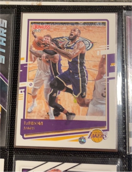 2020-21 Donruss #12 LeBron James — front