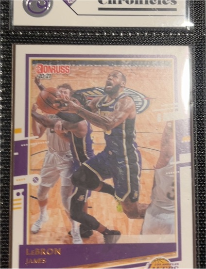 2020-21 Panini Donruss #12 LeBron James — front