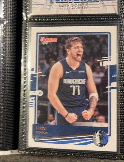 2020-21 Donruss #13 Luka Doncic Dallas Mavericks — front