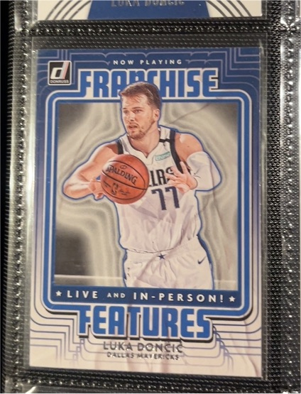 2020-21 Donruss Franchise Features #7 Luka Doncic — front