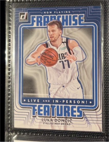 2020-21 Donruss Franchise Features #7 Luka Doncic — front
