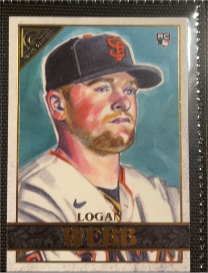 2020 Topps Gallery #13 Logan Webb RC — front