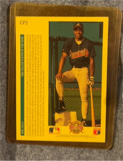 1993 Fleer Baseball #CP2 Deion Sanders — front