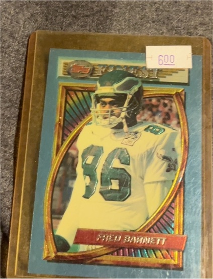 1994 Topps Finest #168 Fred Barnett — front