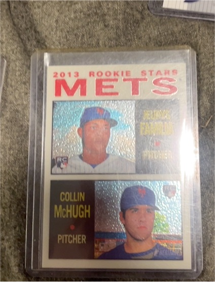 2013 Topps Heritage Chrome #HC99 Jeurys Familia / Collin McHugh Rookie Stars — front