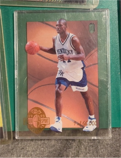 1993 Classic Four Sport #O Jamal Mashburn — front