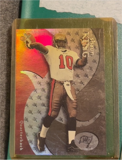 2000 Fleer E-X #23 Shaun King — front