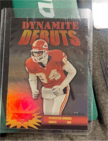2002 Topps Debut Dynamite Debuts #DD20 Sylvester Morris — front