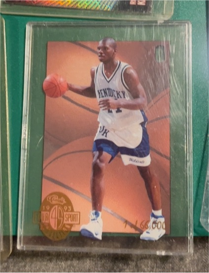 1993 Classic Four Sport Acetates #O Anfernee Hardaway — front