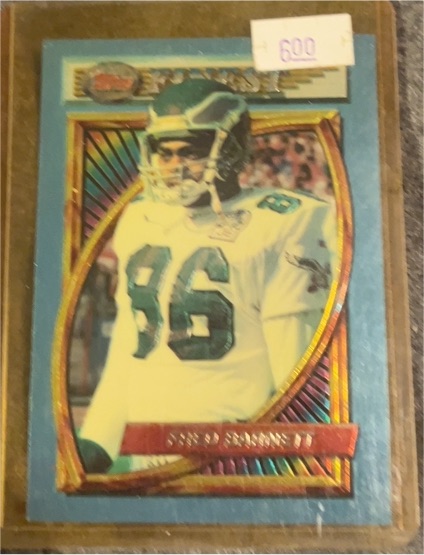 1994 Topps Finest #168 Fred Barnett — front