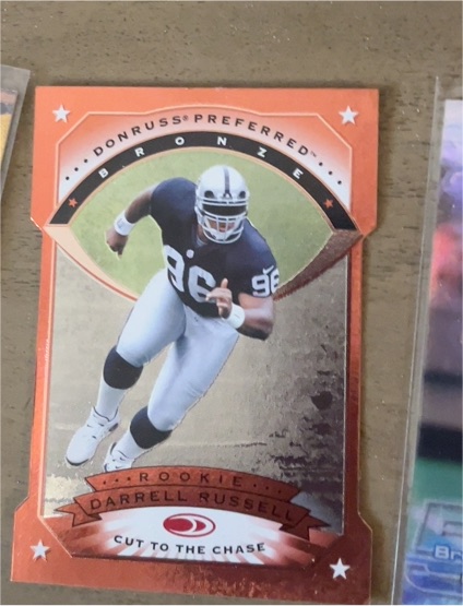 1997 Donruss Preferred #110 Darrell Russell Rookie — front