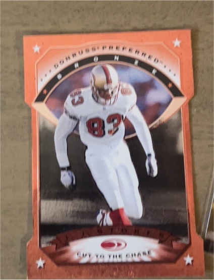 1997 Donruss Preferred Cut to the Chase #83 Errict Rhett — front