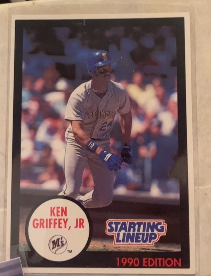 1990 Kenner Starting Lineup #24 Ken Griffey Jr — front