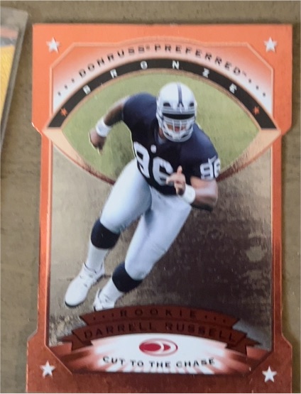 1997 Donruss Preferred #110 Darrell Russell Rookie RC — front