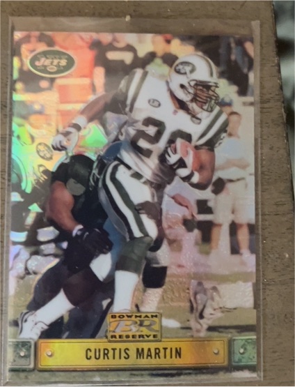 2000 Bowman Reserve #71 Curtis Martin — front