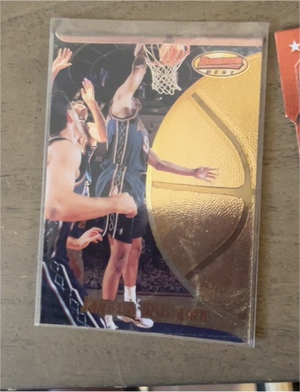 1997-98 Bowman's Best #50 Juwan Howard — front