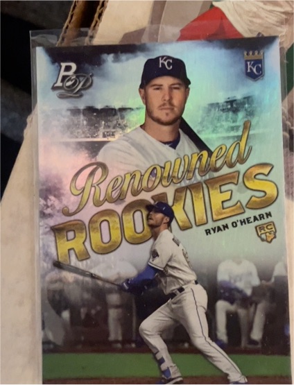 2019 Bowman Platinum #RR-12 Ryan O'Hearn Renowned Rookies — front