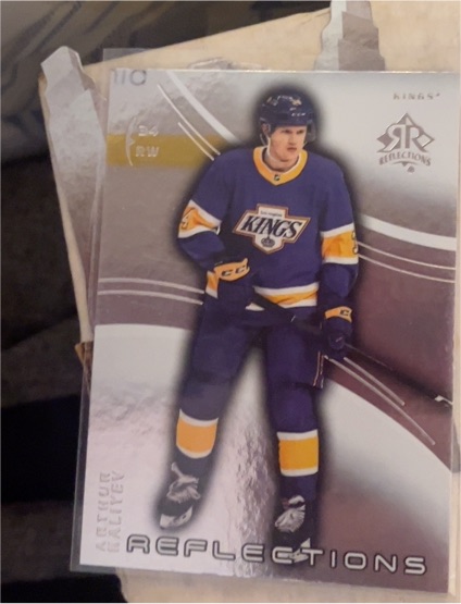 2020-21 Upper Deck Extended Series Reflections #21 Arthur Kaliyev — front