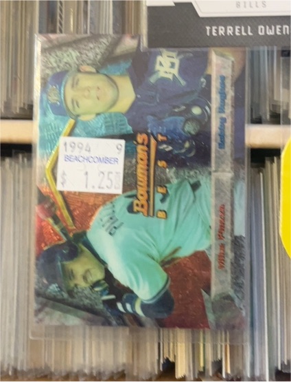 1994 Bowman's Best #104 Mike Piazza / Bobby Hughes — front