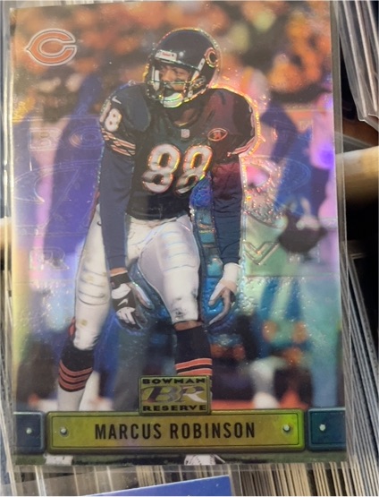 2000 Bowman Reserve #23 Marcus Robinson — front