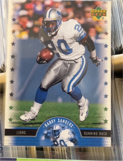 2005 Upper Deck Legends #90 Barry Sanders — front