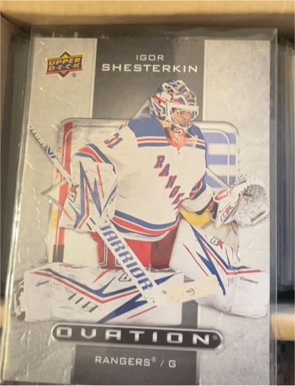 2020-21 Upper Deck Extended Series Ovation #O-11 Igor Shesterkin — front