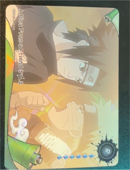 2025 Kayou Naruto #NRSA03-R-041L1 A Plea From a Friend — front