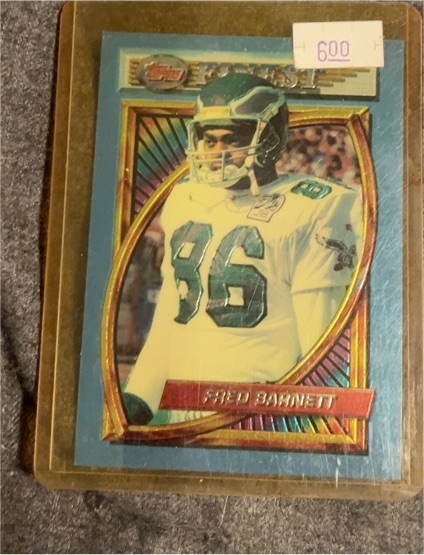 1994 Topps Finest #168 Fred Barnett — front
