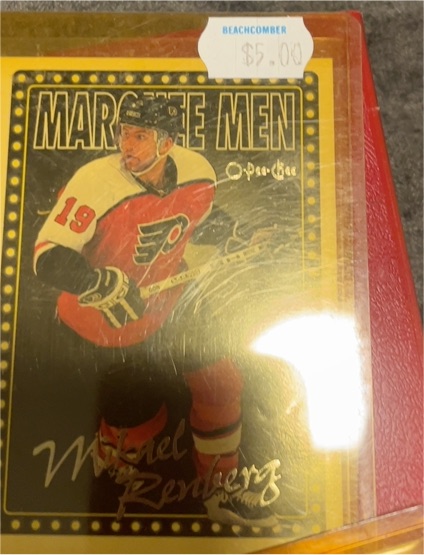 1995-96 O-Pee-Chee Marquee Men #18 Mikael Renberg — front