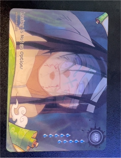 2025 Naruto Kayou Series 3 #NRSA03-HR-012L3 Losing is Not an Option! — front