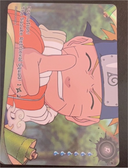 Naruto Kayou Series 3 NRSA03-R-005L1 Formation The Sasuke Retrieval Squad 1/2 — front
