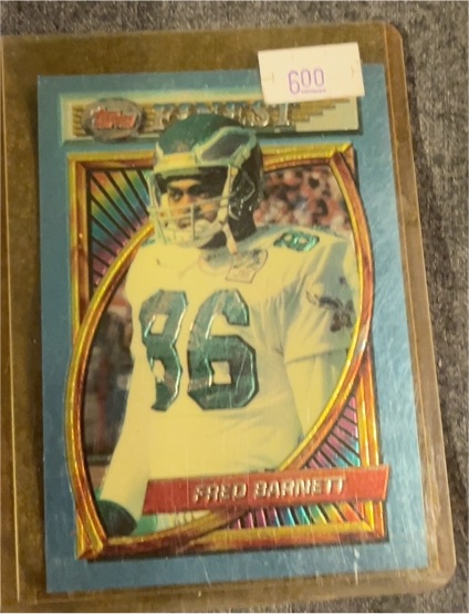 1994 Topps Finest #168 Fred Barnett — front
