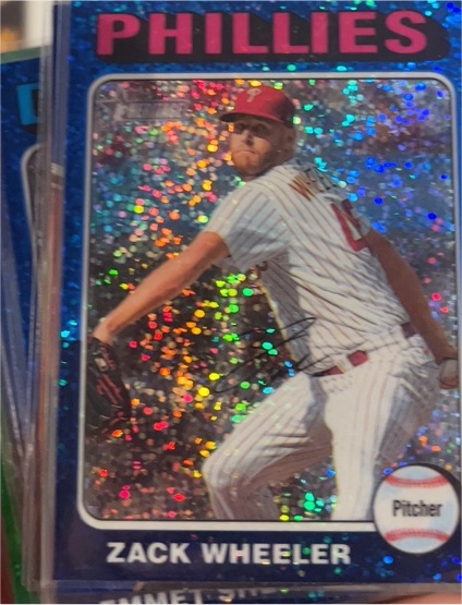 2024 Topps Heritage #493 Zack Wheeler — front