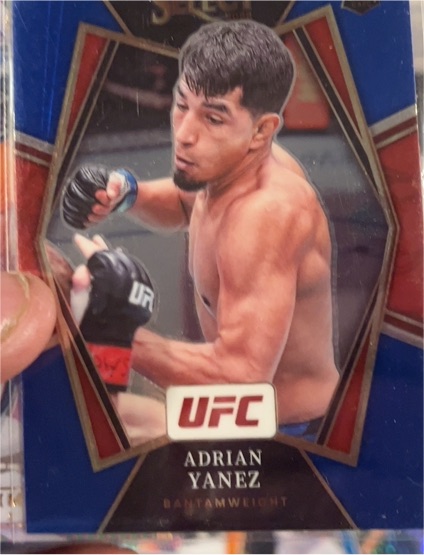 2022 Panini Select UFC Premier Level #155 Adrian Yanez — front