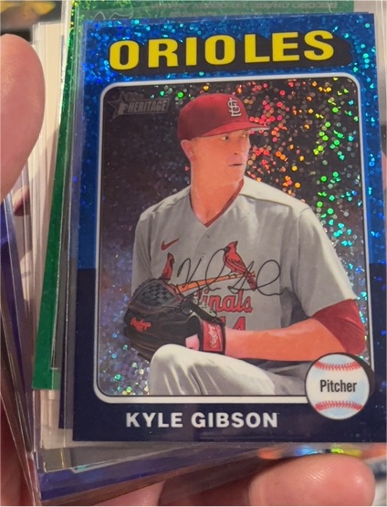 2024 Topps Heritage #269 Kyle Gibson — front